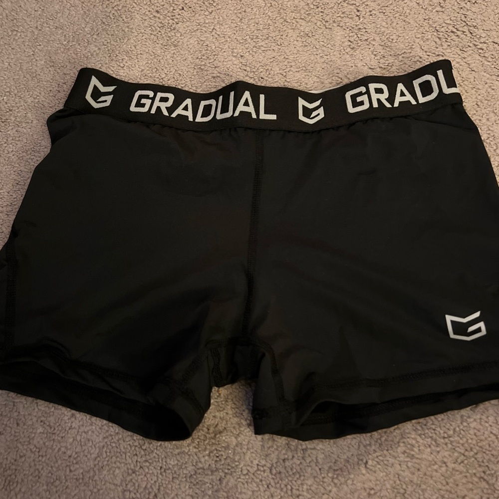 size large, black, gradual